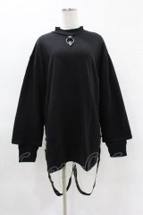 KILL STAR / FLAYER SWEAT SHIRT XS ブラック H-25-04-02-1057-SL-TO-KB-ZH