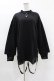 画像1: KILL STAR / FLAYER SWEAT SHIRT XS ブラック H-25-04-02-1057-SL-TO-KB-ZH (1)