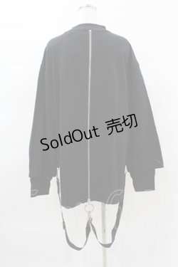 画像2: KILL STAR / FLAYER SWEAT SHIRT XS ブラック H-25-04-02-1057-SL-TO-KB-ZI