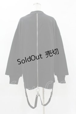 画像2: KILL STAR / FLAYER SWEAT SHIRT XS ブラック H-25-04-02-1058-SL-TO-KB-ZI