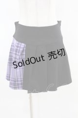 KILL STAR / CATTLE PLEATED SKIRT S ブラック/ライラックタータン H-25-04-02-1010-SL-SK-KB-ZS