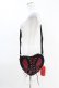 画像1: TRIPP NYC / BO PEEP HEART BAG  レッド H-25-04-02-1002-0-BG-KB-ZH (1)