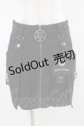 KILL STAR / GEIGER ZIP MINI SKIRT S ブラック H-25-04-02-1020-SL-SK-KB-ZH