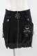 画像1: KILL STAR / GEIGER ZIP MINI SKIRT S ブラック H-25-04-02-1020-SL-SK-KB-ZH (1)