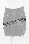 KILL STAR / GEIGER ZIP MINI SKIRT XS ブラック H-25-04-02-1022-SL-SK-KB-ZH