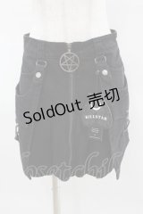 KILL STAR / GEIGER ZIP MINI SKIRT XS ブラック H-25-04-02-1022-SL-SK-KB-ZH