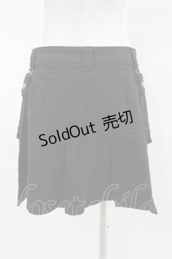 画像2: KILL STAR / GEIGER ZIP MINI SKIRT XS ブラック H-25-04-02-1022-SL-SK-KB-ZH