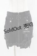 KILL STAR / GEIGER ZIP MINI SKIRT XS ブラック H-25-04-02-1023-SL-SK-KB-ZH