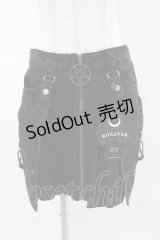 KILL STAR / GEIGER ZIP MINI SKIRT XS ブラック H-25-04-02-1023-SL-SK-KB-ZH