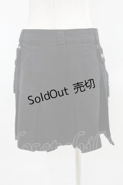 画像2: KILL STAR / GEIGER ZIP MINI SKIRT XS ブラック H-25-04-02-1023-SL-SK-KB-ZH