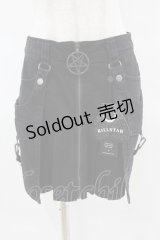KILL STAR / GEIGER ZIP MINI SKIRT XS ブラック H-25-04-02-1024-SL-SK-KB-ZH