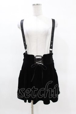 画像1: KILL STAR / ABOLOFT SUSPENDER DRESS SKIRT M ブラック H-25-04-02-1025-SL-SK-KB-ZH