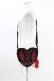 画像1: TRIPP NYC / BO PEEP HEART BAG  レッド H-25-04-02-1003-0-BG-KB-ZH (1)