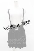 KILL STAR / ABOLOFT SUSPENDER DRESS SKIRT S ブラック H-25-04-02-1026-SL-SK-KB-ZH