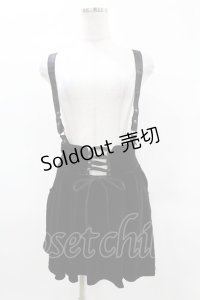 KILL STAR / ABOLOFT SUSPENDER DRESS SKIRT S ブラック H-25-04-02-1026-SL-SK-KB-ZH