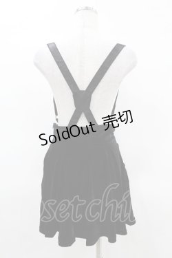 画像2: KILL STAR / ABOLOFT SUSPENDER DRESS SKIRT S ブラック H-25-04-02-1026-SL-SK-KB-ZH