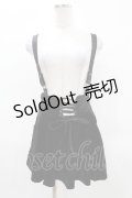 KILL STAR / ABOLOFT SUSPENDER DRESS SKIRT XS ブラック H-25-04-02-1028-SL-SK-KB-ZH
