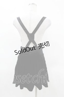 画像2: KILL STAR / ABOLOFT SUSPENDER DRESS SKIRT XS ブラック H-25-04-02-1028-SL-SK-KB-ZH