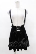 KILL STAR / ABOLOFT SUSPENDER DRESS SKIRT XS ブラック H-25-04-02-1029-SL-SK-KB-ZH