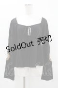 KILL STAR / EVIL'S HARVEST TOP M ブラック H-25-04-02-1036-SL-TO-KB-ZH