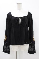 KILL STAR / EVIL'S HARVEST TOP M ブラック H-25-04-02-1036-SL-TO-KB-ZH