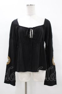 KILL STAR / EVIL'S HARVEST TOP M ブラック H-25-04-02-1036-SL-TO-KB-ZH