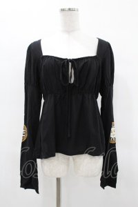 KILL STAR / EVIL'S HARVEST TOP S ブラック H-25-04-02-1037-SL-TO-KB-ZH