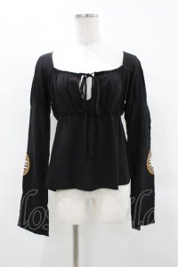 KILL STAR / EVIL'S HARVEST TOP S ブラック H-25-04-02-1038-SL-TO-KB-ZH