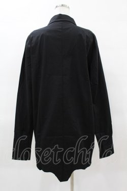 画像2: KILL STAR /OOD KIN LONGLINE SHIRT S 黒 H-25-04-02-1044-SL-BL-KB-ZH