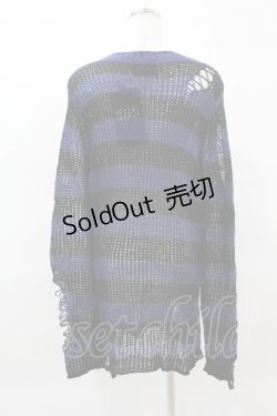 画像2: KILL STAR / EMPYREAN KNIT SWEATER XS ミッドナイトネイビー H-25-04-02-1047-SL-TO-KB-ZH