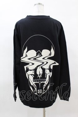 画像2: LONG CLOTHING / DROP ACID POCKET SWEAT M 黒 H-25-04-02-1048-0-TO-KB-ZH