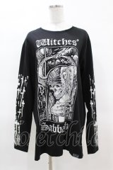 KILL STAR / WITCHES' SABBATH LONG SLEEVE TOP XL 黒 H-25-04-02-1049-SL-TO-KB-ZH