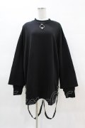 KILL STAR / FLAYER SWEAT SHIRT XS ブラック H-25-04-02-1050-SL-TO-KB-ZH