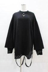 KILL STAR / FLAYER SWEAT SHIRT XS ブラック H-25-04-02-1050-SL-TO-KB-ZH
