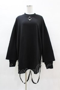 KILL STAR / FLAYER SWEAT SHIRT XS ブラック H-25-04-02-1050-SL-TO-KB-ZH