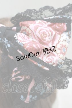 画像2: BABY,THE STARS SHINE BRIGHT / Pearl Bouquet柄カチューシャ  ブラック H-25-04-02-070-BA-AC-NS-ZH