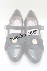 m petit by misako / NINA'Sコラボパンプス L ブラック H-25-04-02-074-LO-SH-NS-ZH