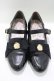 画像1: m petit by misako / NINA'Sコラボパンプス L ブラック H-25-04-02-074-LO-SH-NS-ZH (1)