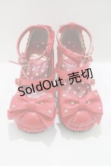 Angelic Pretty / 宝石リボンシューズ S レッド H-25-04-02-081-AP-SH-NS-ZH