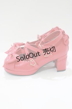 画像2: Angelic Pretty / 宝石リボンシューズ S レッド H-25-04-02-081-AP-SH-NS-ZH