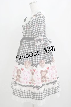 画像2: BABY,THE STARS SHINE BRIGHT / くみゃちゃんのSweet Heart Check柄ワンピース Free ブラック H-25-04-02-007-BA-OP-NS-ZH