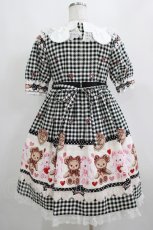 画像3: BABY,THE STARS SHINE BRIGHT / くみゃちゃんのSweet Heart Check柄ワンピース Free ブラック H-25-04-02-007-BA-OP-NS-ZH (3)