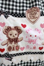 画像4: BABY,THE STARS SHINE BRIGHT / くみゃちゃんのSweet Heart Check柄ワンピース Free ブラック H-25-04-02-007-BA-OP-NS-ZH (4)
