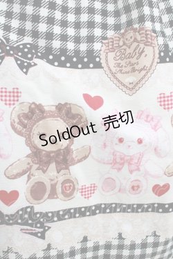 画像4: BABY,THE STARS SHINE BRIGHT / くみゃちゃんのSweet Heart Check柄ワンピース Free ブラック H-25-04-02-007-BA-OP-NS-ZH