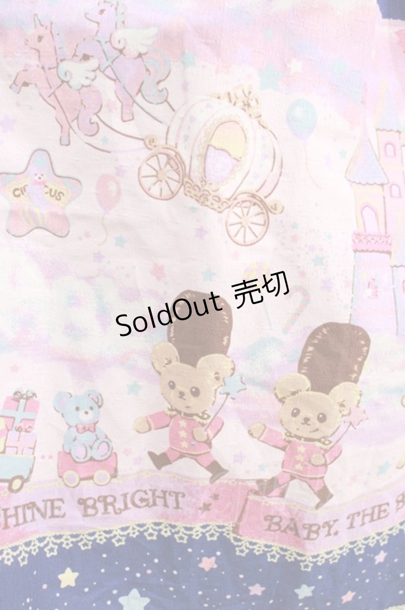 画像4: BABY,THE STARS SHINE BRIGHT / Toy's Fluffy Dream柄ジャンパースカートI Free ネイビー H-25-04-02-014-BA-OP-NS-ZH (4)
