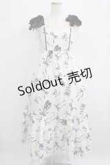 axes femme / トゥシューズ柄リボン付ワンピース Free オフ H-25-04-02-016-AX-OP-NS-ZH