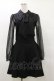 画像1: KILL STAR / SOMBER SHADOW DRESS S ブラック H-25-04-03-044-SL-OP-KB-ZH (1)
