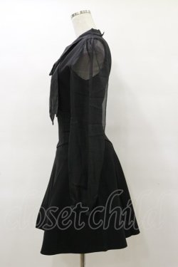 画像3: KILL STAR / SOMBER SHADOW DRESS S ブラック H-25-04-03-044-SL-OP-KB-ZH