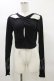 画像1: KILL STAR / ASTERACIE CROP TOP S ブラック H-25-04-03-007-SL-TO-KB-ZH (1)