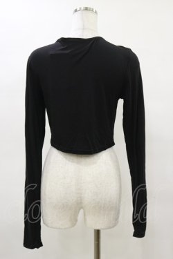 画像2: KILL STAR / ASTERACIE CROP TOP S ブラック H-25-04-03-007-SL-TO-KB-ZH